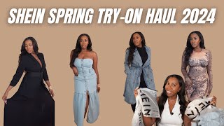 SHEIN Spring try on Haul 2024  What I ordered vs what I got from SHEIN  Chicism [upl. by Anim]