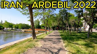 IRAN Walking Tour in Ardabil Iran Tourism 8K  ایران اردبیل [upl. by Yarezed]