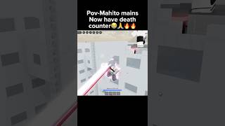 Mahito mains be eating good😭 anime jjkmemes memes roblox jujutsushenanigans [upl. by Cirek]