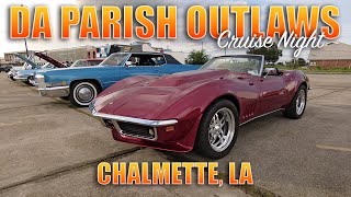 Da Parish Outlaws Cruise Night July 2024 HD 1080p [upl. by Kerr]