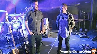 Rig Rundown  Thrices Dustin Kensrue and Teppei Teranishi [upl. by Wilkison]