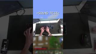 Sound Test la Tastatura Logitech G512 cu Switchuri Brown keyboard mechanicalkeyboard soundtest [upl. by Llerud187]