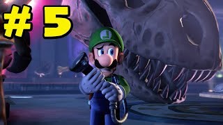 Luigis Mansion 3  Parte 5  Museo de Historia Sobrenatural  Calderas Español Sin Comentarios [upl. by Eivol]