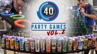 The 40 Greatest Party Games Minute to Win It Games amp MorePart 2 [upl. by Kyle]