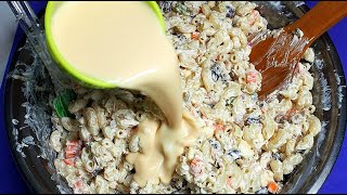 ITO ANG GAWIN SA CHICKEN MACARONI SALAD PARA LALONG SUMARAP [upl. by Dnamra]