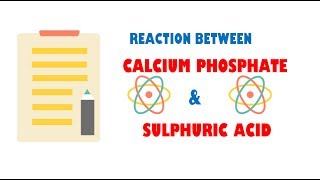 Calcium Phosphate and Sulphuric Acid  Reaction [upl. by Luigino]