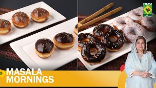 Different Types Of Doughnut  Best Of Masala Mornings  Chef Shireen Anwar  MasalaTv [upl. by Adara]