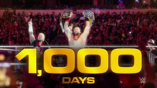 Acknowledge Roman Reigns’ historic 1000 day title reign [upl. by Eelloh]