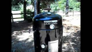 Brinkmann Smoker cooking Tritip [upl. by Suriaj]