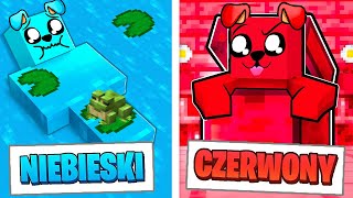 CHOWANY W SWOIM KOLORZE w Minecraft 💙❤️🦴 [upl. by Jeramie]