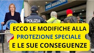 COSA STA SUCCEDENDO ALLA PROTEZIONE SPECIALE ECCO LE MODIFICHE SU QUESTO PERMESSO DI SOGGIORNO [upl. by Debo]