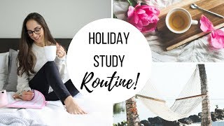 Holiday study routine  How to study on summer holidays [upl. by Moses637]