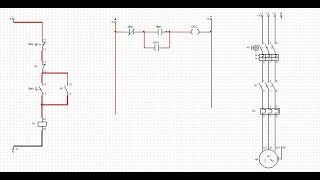 Simulation of Start stop motor classic control and ladder by usage cadesim [upl. by Mueller]