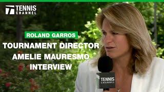 Amelie Mauresmo On Nadal And Night Match Controversy  2024 Roland Garros [upl. by Beera]