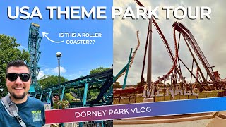 Dorney Park Vlog  USA Theme Park Tour  Summer 2024 [upl. by Carina]