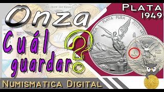 Onza Libertad🔥Cuál GUARDAR❓Precio Actual🔥Variantes y Errores🔥Plata Pura Mexicana🔥Colección Monedas [upl. by Xenia]