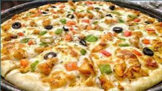 Chicken Pizza Recipe  Pizza Sauce  Pizza Dough  Chicken Tikka Pizza  Cheese Pizza AFF [upl. by Elletnwahs845]