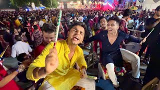 Best Experience  Garba amp Dandiya Night 2024 😍 [upl. by Oznohpla60]