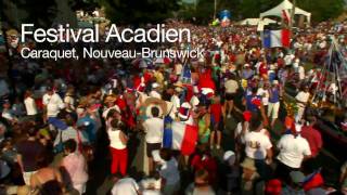 Festival Acadien  Caraquet NouveauBrunswick Canada [upl. by Jesher]