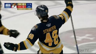 The 1 ranked defensemen in the 2025 NHL Draft Matt Schaefer rookie season Highlight tape in the OHL [upl. by Vashti]