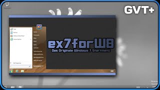 Windows 80 Only ex7forW8  Das Originale Windows 7 Startmenü HD Deutsch [upl. by Ahsetan89]