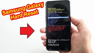 Samsung Galaxy Hard Reset  Samsung Galaxy ohne Passwort auf Werkseinstellung zurücksetzen [upl. by Lenoyl]