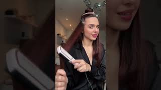 Im OBSESSED with how this straightener takes my hair from frizzy to flawless🤩 [upl. by Trenton]