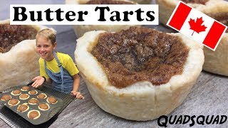 How to Make Butter Tarts FROM SCRATCH  Kitchen Adventures with Ethan [upl. by Alaj]