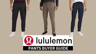 Best Lululemon Pants for Men  Buyers Guide amp Try On [upl. by Gnos677]