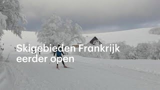 Dit is uitzonderlijk skigebieden eerder open door flink pak sneeuw  RTL NIEUWS [upl. by Hana532]