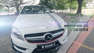 First Impression MercedesBenz A45 AMG [upl. by Hendren]