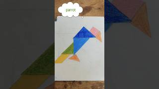 Tangram pictures The school yt shortstrending  Activity govt school [upl. by Geffner391]