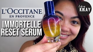 LOccitane Immortelle Reset Serum Review [upl. by Ajax]