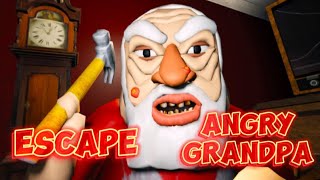 ANGRY GRANDPA ESCAPE Scary Obby Full Gameplay Roblox Walkthrough [upl. by Mehetabel]