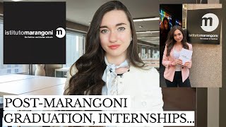 After Istituto Marangoni Milan  Graduation internships jobs [upl. by How]