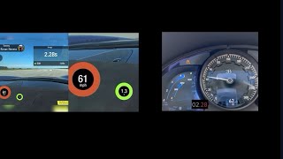 Rimac Nevera Vs Bugatti Chiron Super Sport 0250 mph Acceleration [upl. by Eon]