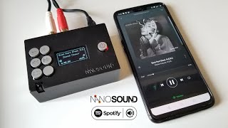 Spotify Connect Demo with Nanosound [upl. by Kral]