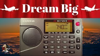 CCrane CC Skywave SSB AM FM WB AIR SW amp SSB Portable Radio Review HD [upl. by Lenna]