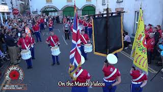 Clogher Valley Grenadiers  Defenders of the Rock Parade 2024 [upl. by Koball178]