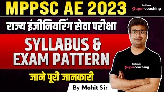 MPPSC AE Syllabus 2023  MPPSC State Engineering Services Syllabus amp Exam Pattern  By Mohit Sir [upl. by Fabron283]