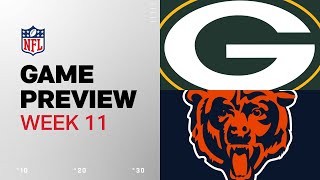 Green Bay Packers vs Chicago Bears  2024 Week 11 Game Preview [upl. by Akisey749]