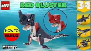 Red Bluster LEGO 31088 Digital Build [upl. by Ahsieyn]