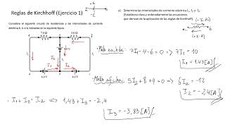 Ejercicios Física III  Reglas de Kirchhoff y Fuerza Magnética [upl. by Nolan]