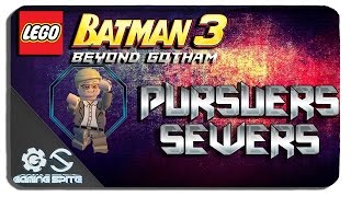 Lego Batman 3 Beyond Gotham  Pursuers in the Sewers  How to Save Adam West in Peril [upl. by Ennairoc]