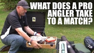 What does a Pro Angler take to a match  Gear Guide [upl. by Tressia]