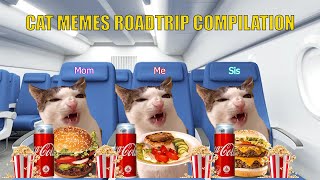 CAT MEMES Roadtrip Compilation [upl. by Luanne]