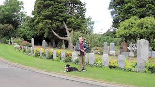 Piping 100 2023 Day 69 Airmans Graves Grandsable Flowers Of The Forest [upl. by Aiuqenehs]