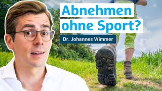 Effektiv abnehmen Wie Kalorien ohne Sport verbrennen  Dr Johannes Wimmer [upl. by Limhaj420]