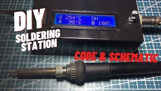 DIY Soldering Station  Free Code amp Schematic  Full video  JK Production [upl. by Hnahk]