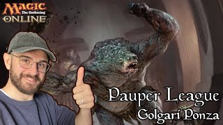 This deck is RUTHLESS  Golgari Cascade  Pauper League [upl. by Adel]